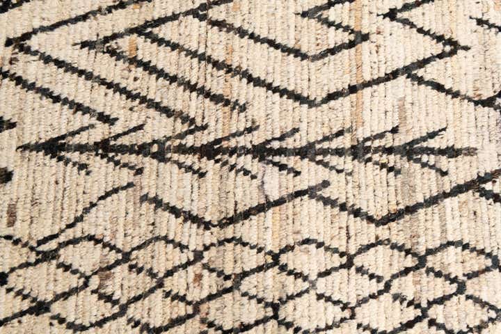 3' 5 x 16' 3 Hand Knotted Moroccan Wool Runner Rug