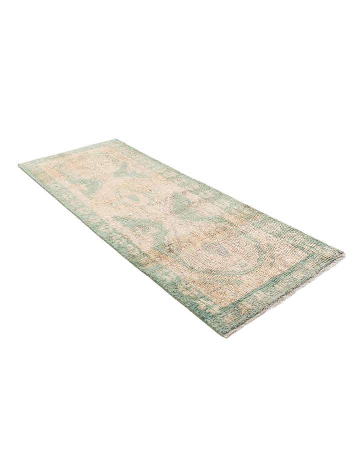 2' 9 x 7' 9 Hand Knotted Moroccan Wool Runner Rug