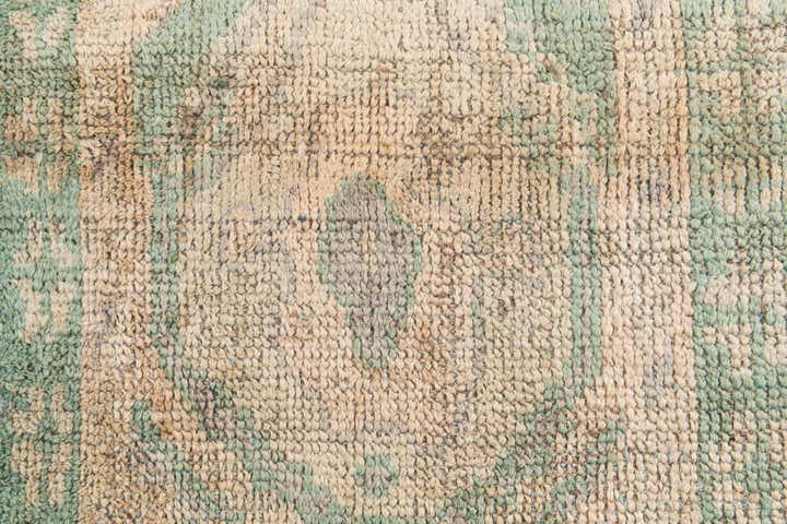 2' 9 x 7' 9 Hand Knotted Moroccan Wool Runner Rug