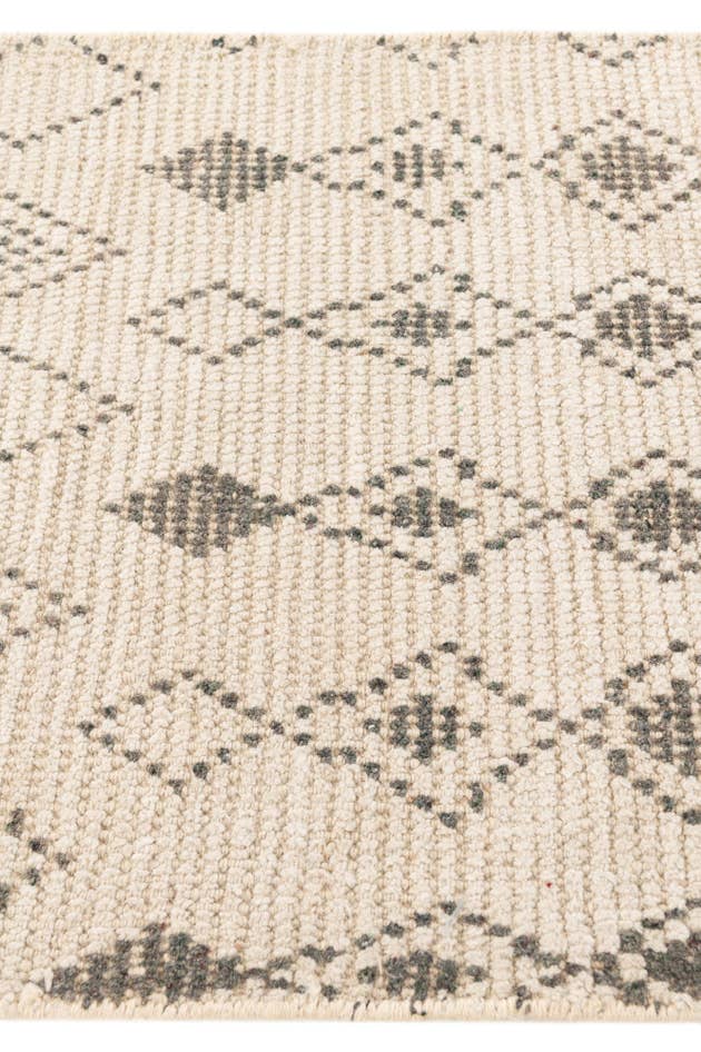 Detail image of 2' 8 x 10' 3 Hand Knotted Moroccan Wool Runner Rug
