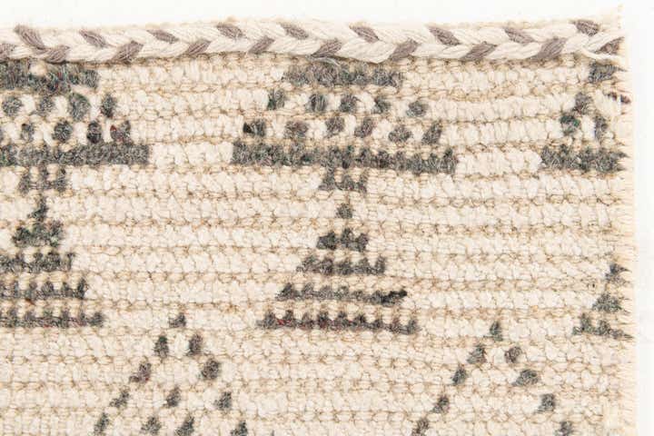 2' 8 x 10' 3 Hand Knotted Moroccan Wool Runner Rug