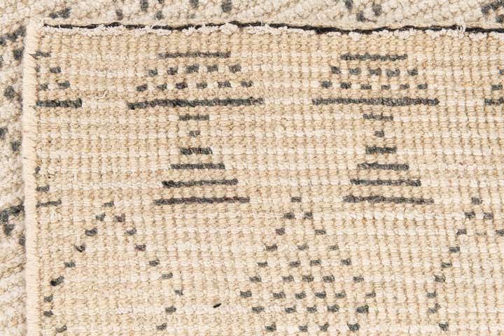 2' 8 x 10' 3 Hand Knotted Moroccan Wool Runner Rug