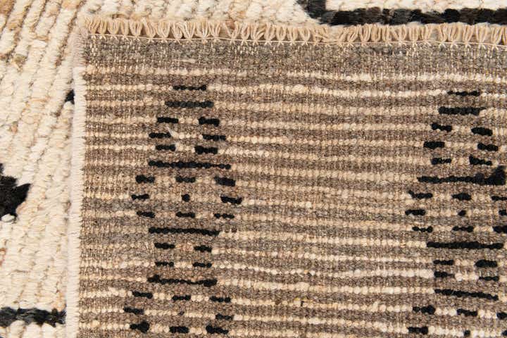2' 10 x 12' 1 Hand Knotted Moroccan Wool Runner Rug