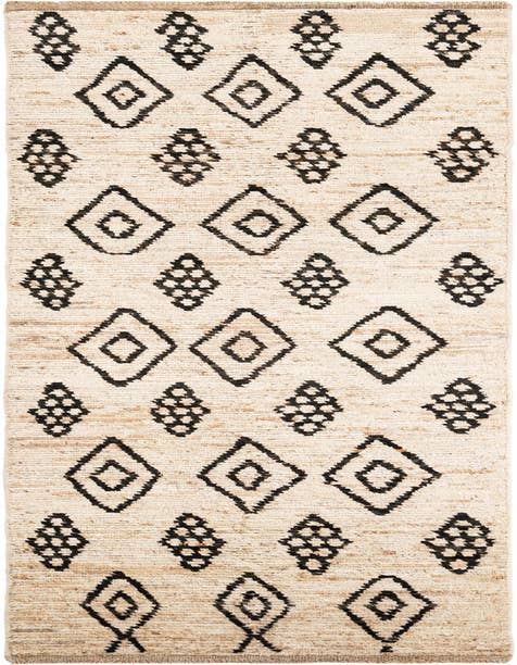 Detail image of 2' 10 x 12' 1 Hand Knotted Moroccan Wool Runner Rug