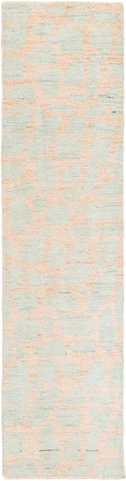 Detail image of 2' 4 x 9' 9 Hand Knotted Moroccan Wool Runner Rug