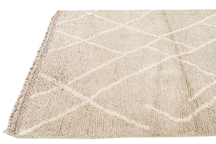 2' 10 x 12' 1 Hand Knotted Moroccan Wool Runner Rug