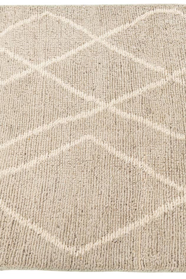 Detail image of 2' 10 x 12' 1 Hand Knotted Moroccan Wool Runner Rug