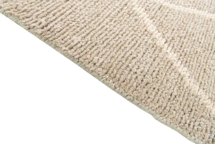 Detail image of 2' 10 x 12' 1 Hand Knotted Moroccan Wool Runner Rug