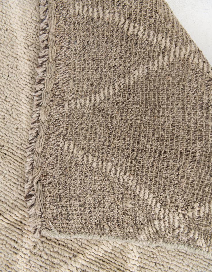 Detail image of 2' 10 x 12' 1  Hand Knotted Moroccan Wool Runner Rug