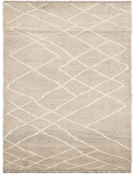 Detail image of 2' 10 x 12' 1 Hand Knotted Moroccan Wool Runner Rug