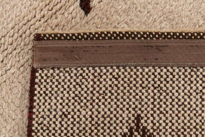 2' 9 x 11' 8 Hand Knotted Moroccan Wool Runner Rug