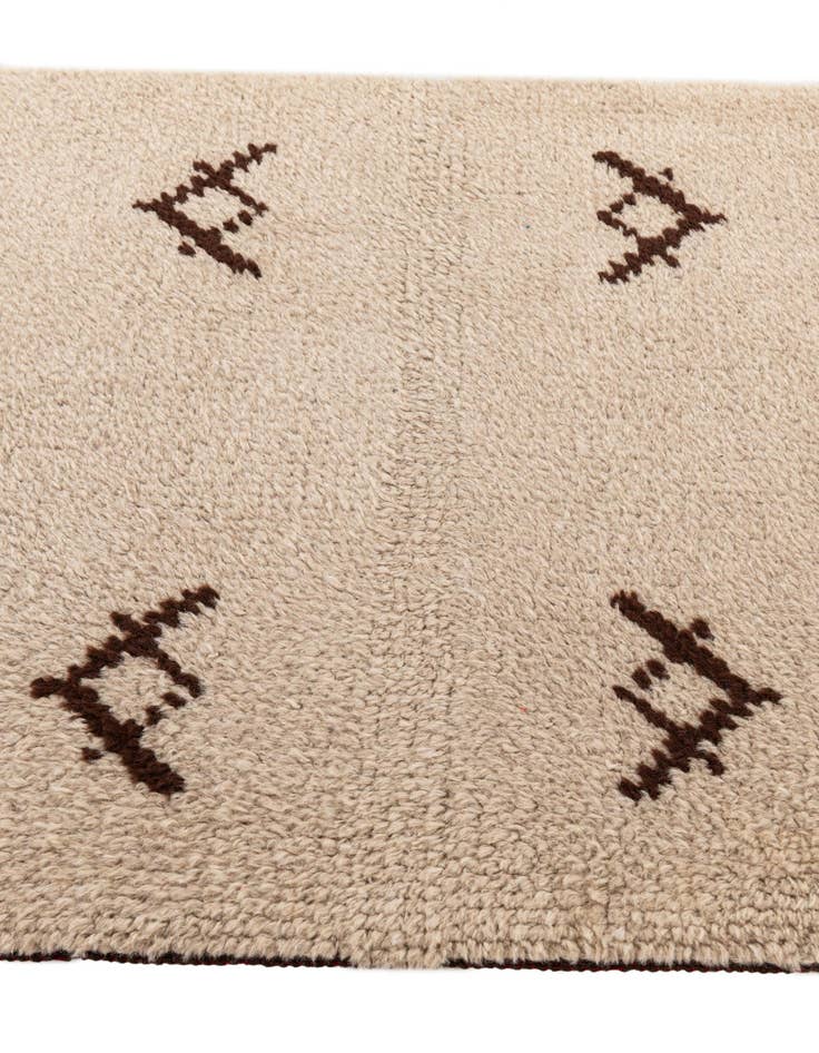 Detail image of 2' 9 x 11' 8  Hand Knotted Moroccan Wool Runner Rug
