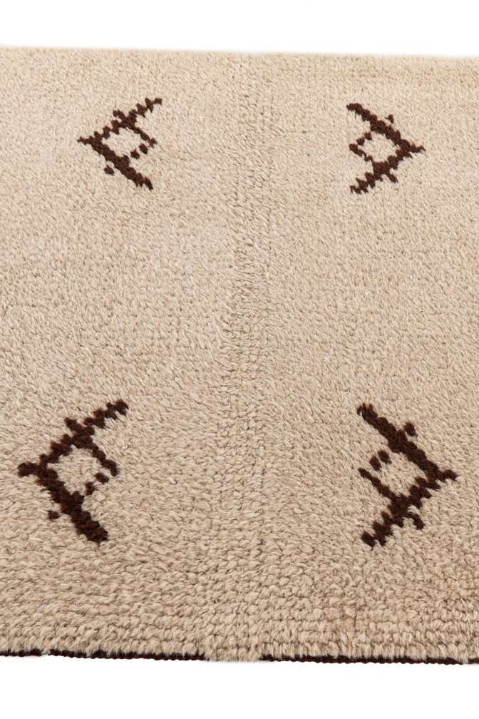 2' 9 x 11' 8 Hand Knotted Moroccan Wool Runner Rug