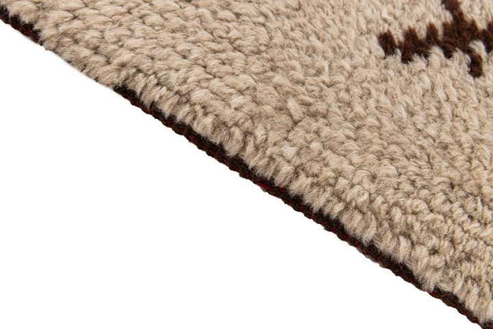 2' 9 x 11' 8 Hand Knotted Moroccan Wool Runner Rug