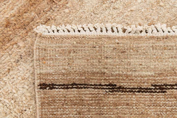 6' 8 x 13' 6 Hand Knotted Moroccan Wool Runner Rug