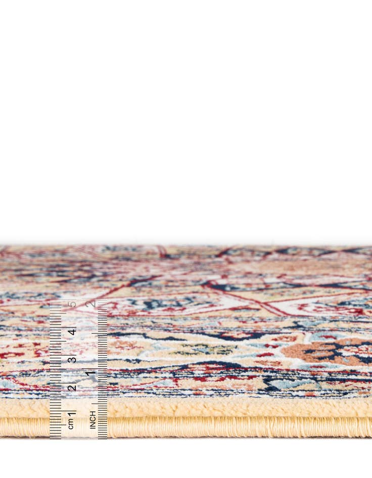 Detail image of 3' x 13' Nain Design Runner Rug