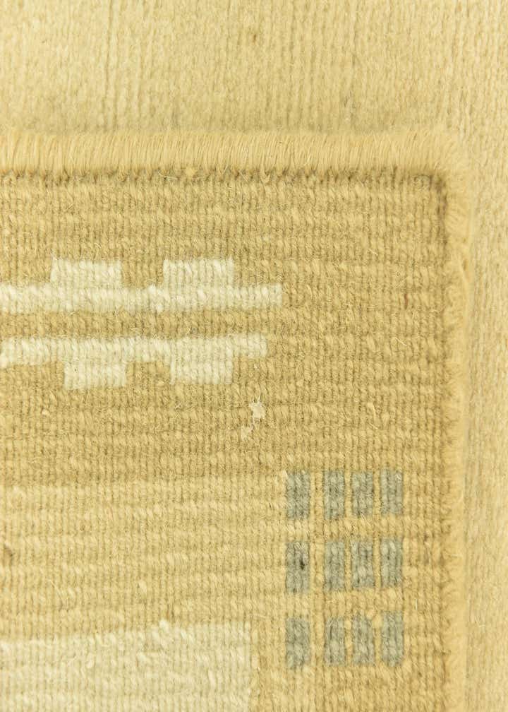 2' 6 x 4' 7 Hand Knotted Nepal Wool Runner Rug