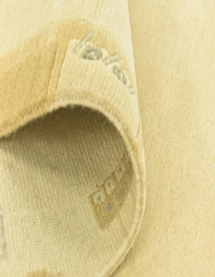 Detail image of 2' 4 x 4' 7  Hand Knotted Nepal Wool Runner Rug