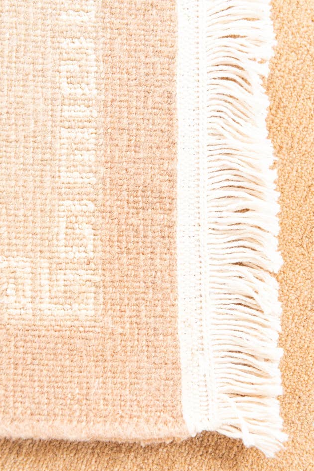 Detail image of 2' 5 x 4' 8 Hand Knotted Nepal Runner Rug