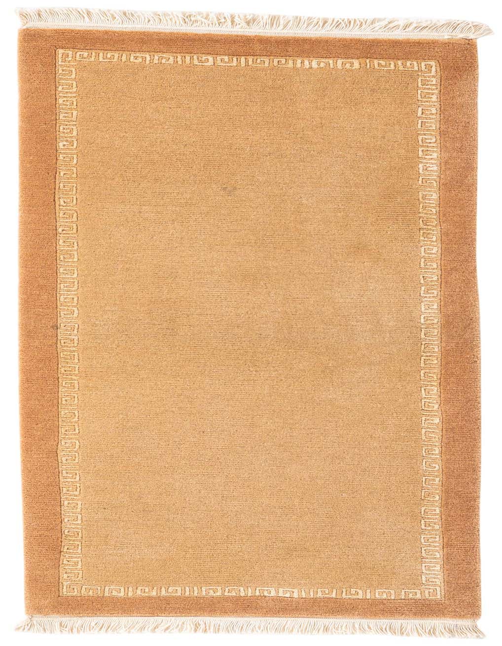 2' 5 x 4' 8 Hand Knotted Nepal Runner Rug