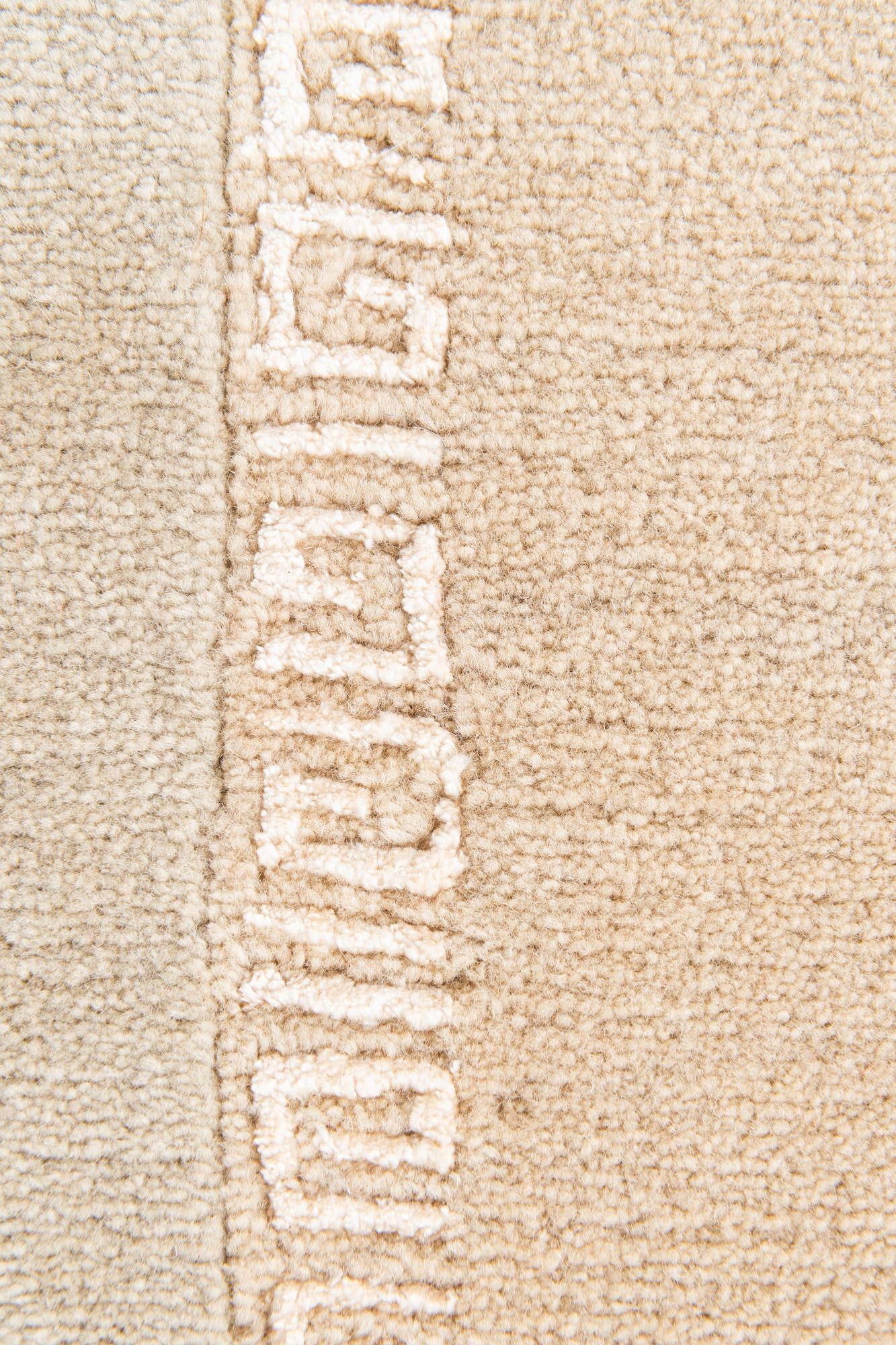 2' 4 x 4' 8 Hand Knotted Nepal Runner Rug