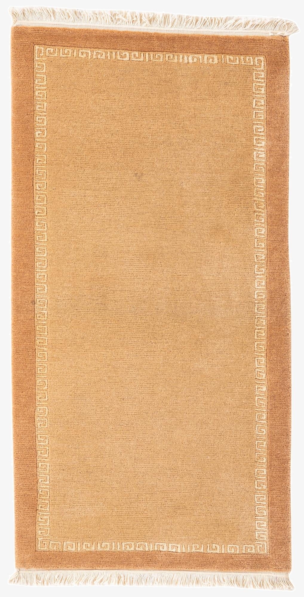 2' 5 x 4' 8  Hand Knotted Nepal Runner Rug