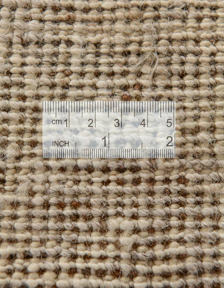 Detail image of 2' 8 x 10' 5  Hand Woven Oushak Wool Runner Rug