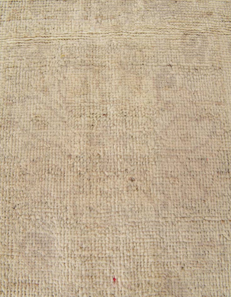 Detail image of 2' 8 x 10' 5  Hand Woven Oushak Wool Runner Rug