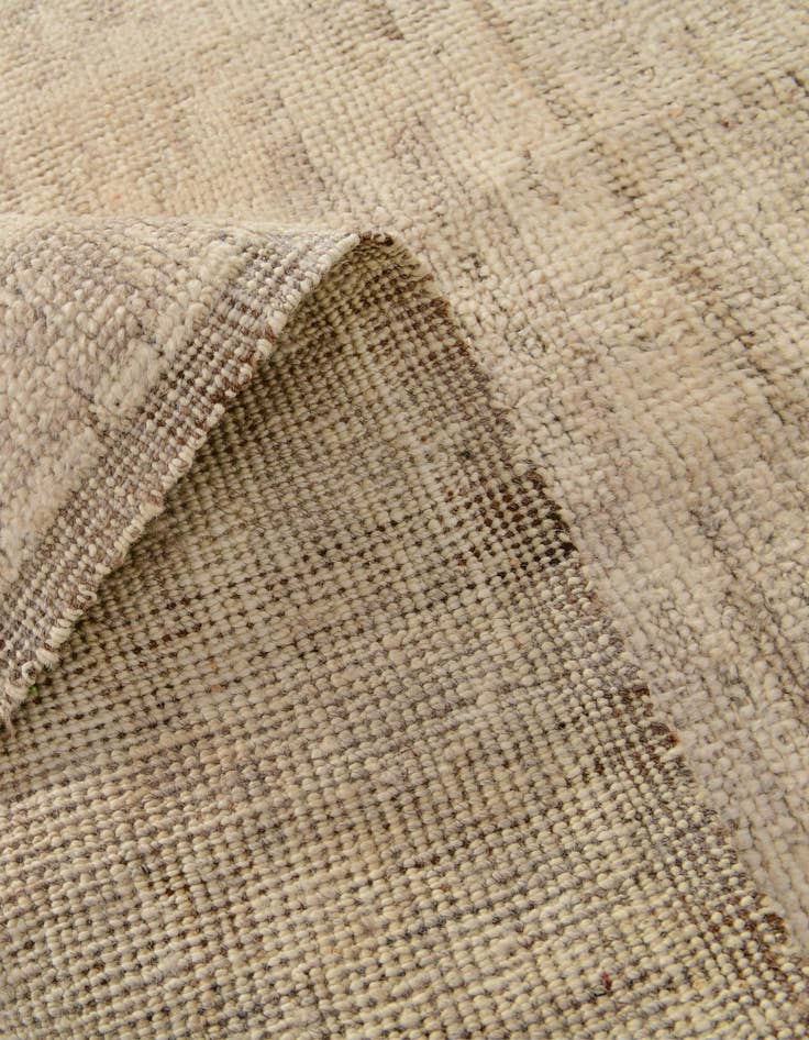 Detail image of 2' 8 x 10' 5  Hand Woven Oushak Wool Runner Rug