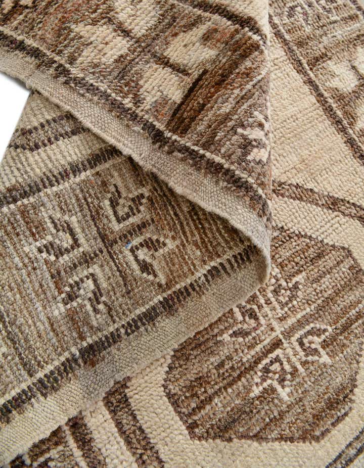 2' 9 x 10' 6 Hand Knotted Oushak Wool Runner Rug