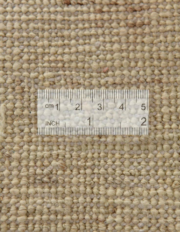 Detail image of 2' 6 x 9' 10  Hand Knotted Oushak Wool Runner Rug
