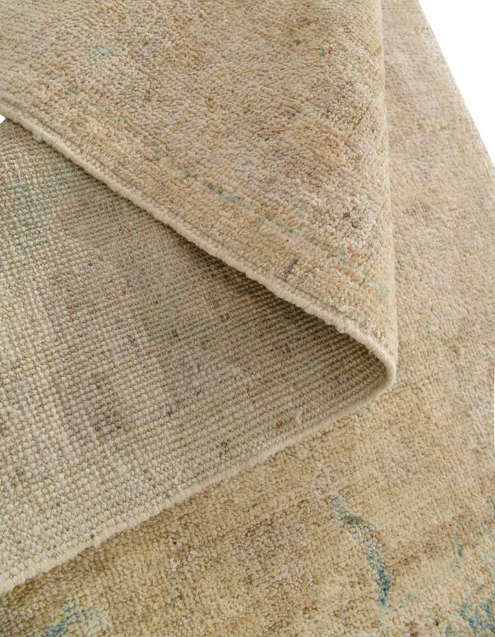 2' 6 x 9' 10 Hand Knotted Oushak Wool Runner Rug