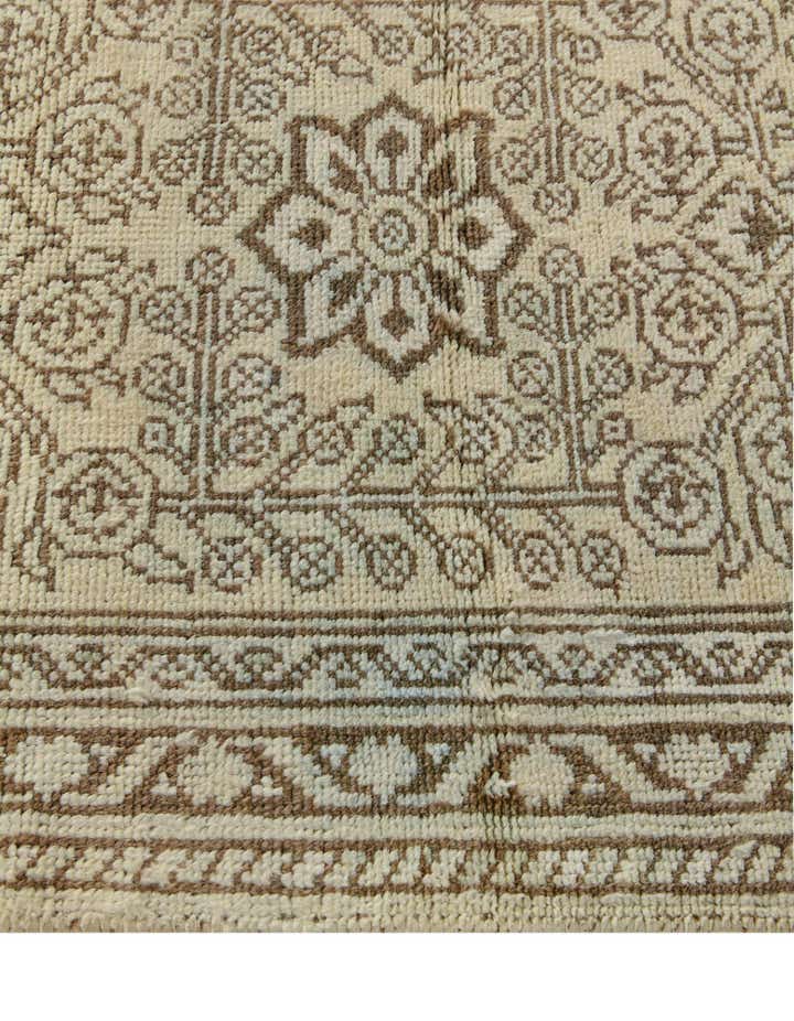 2' 8 x 12' 11 Hand Knotted Oushak Wool Runner Rug