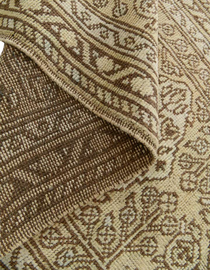 2' 10 x 9' 8 Hand Knotted Oushak Wool Runner Rug