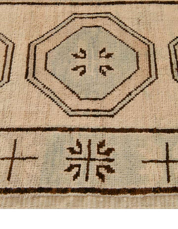 2' 9 x 10' 5 Hand Knotted Oushak Wool Runner Rug