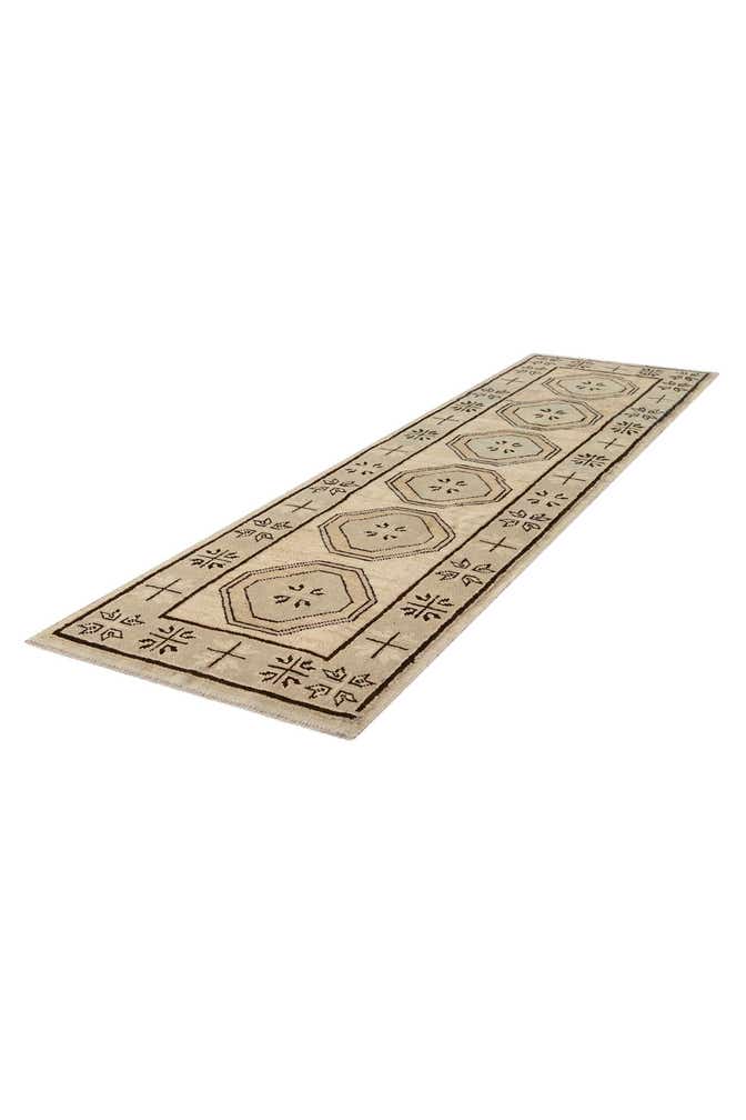 2' 9 x 10' 5 Hand Knotted Oushak Wool Runner Rug
