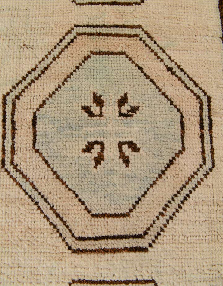 2' 9 x 10' 5 Hand Knotted Oushak Wool Runner Rug