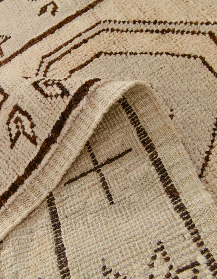 2' 9 x 10' 5 Hand Knotted Oushak Wool Runner Rug