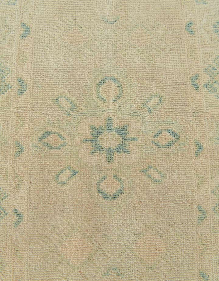 2' 1 x 6' 2 Hand Knotted Oushak Wool Runner Rug