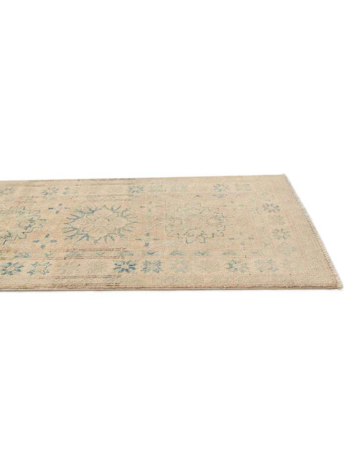 2' 1 x 5' 11 Hand Knotted Oushak Wool Runner Rug