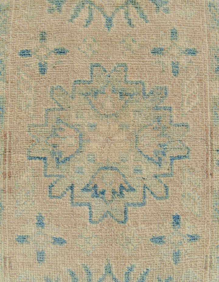 2' 1 x 5' 11 Hand Knotted Oushak Wool Runner Rug