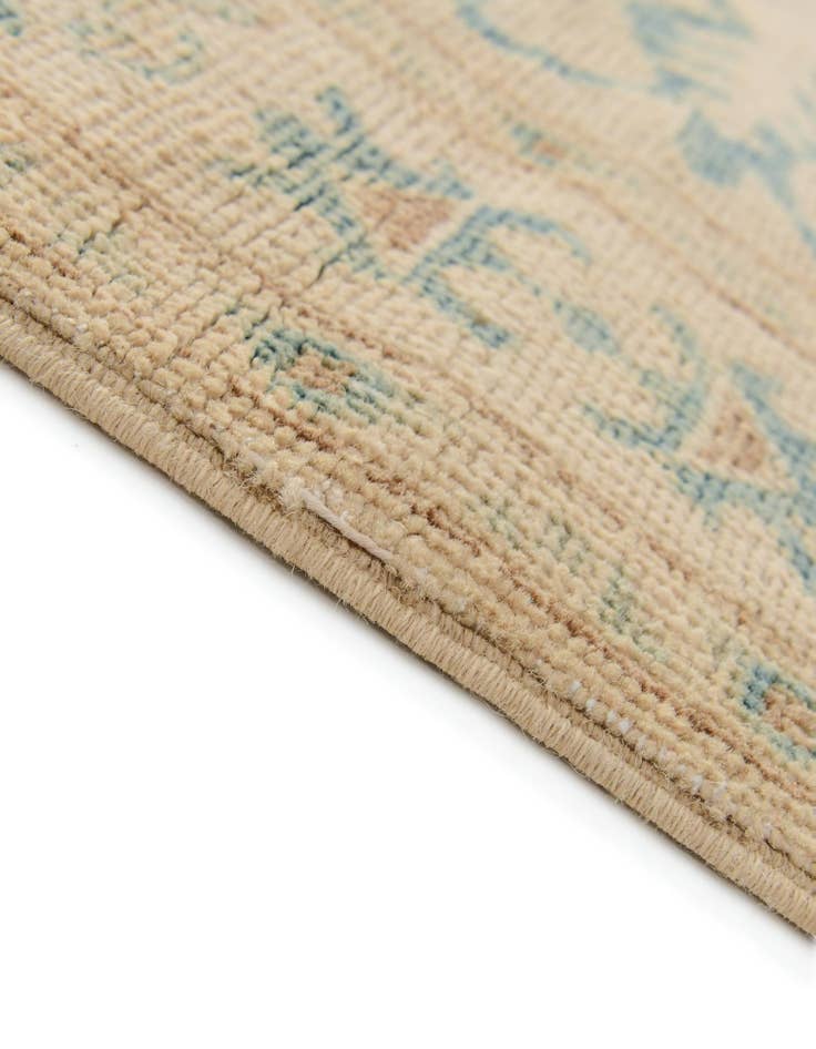 Detail image of 2' 9 x 6' 3  Hand Knotted Oushak Wool Runner Rug