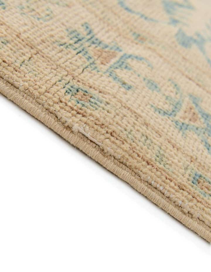 2' 9 x 6' 3 Hand Knotted Oushak Wool Runner Rug