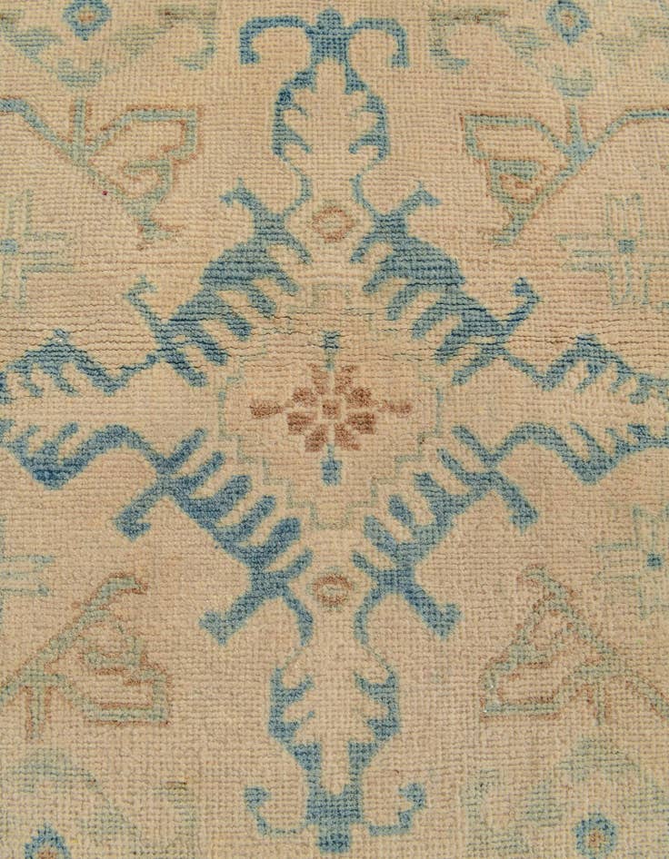 Detail image of 2' 9 x 6' 3 Hand Knotted Oushak Wool Runner Rug