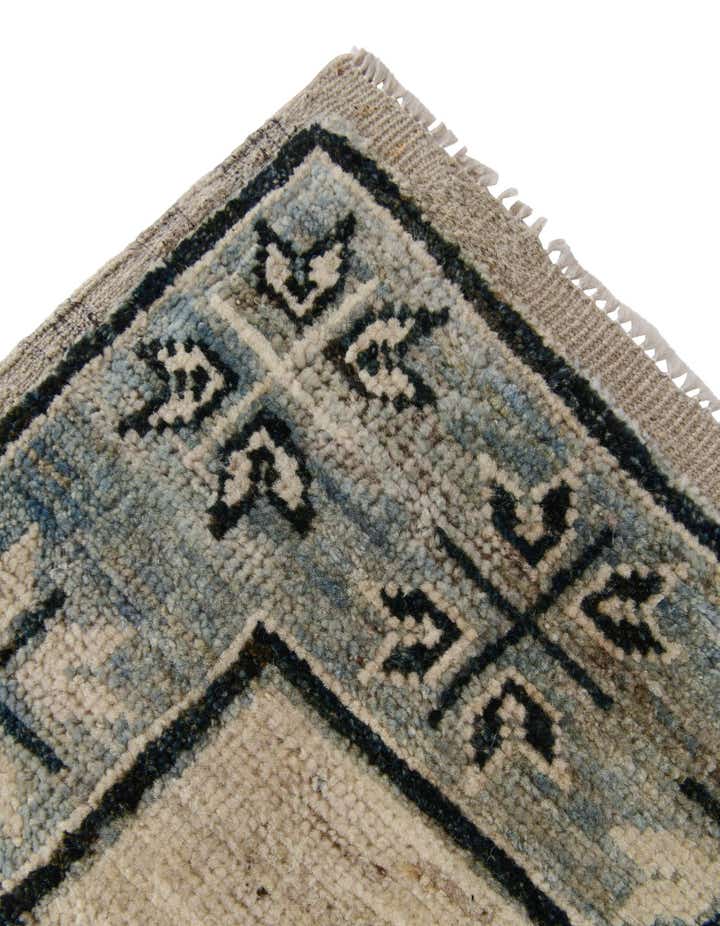 2' 9 x 10' 6 Hand Knotted Oushak Wool Runner Rug