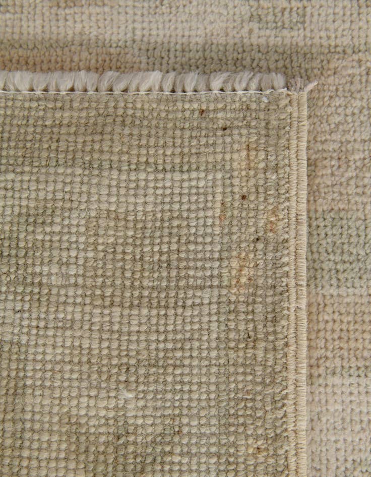 Detail image of 2' 8 x 10' Hand Knotted Oushak Wool Runner Rug