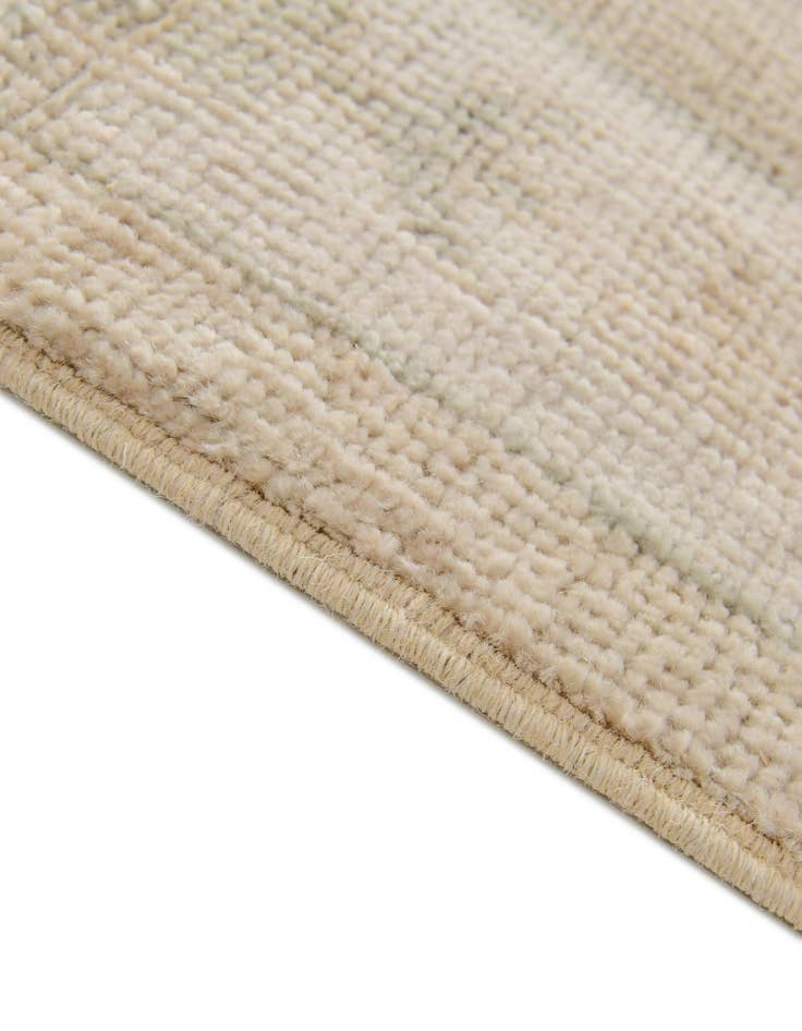 Detail image of 2' 8 x 10' Hand Knotted Oushak Wool Runner Rug