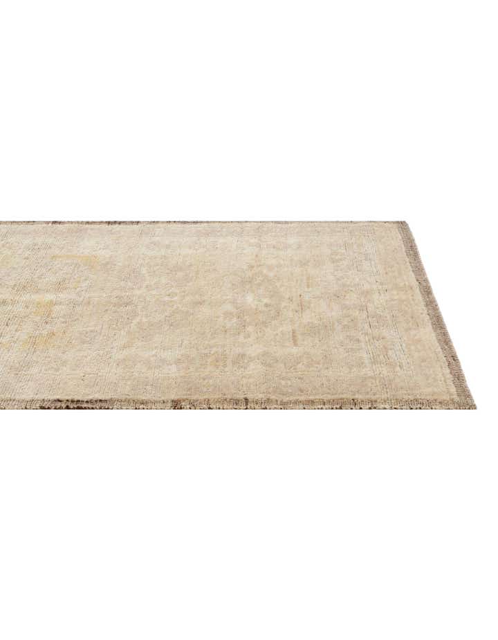 2' 9 x 10' 11 Hand Knotted Oushak Wool Runner Rug