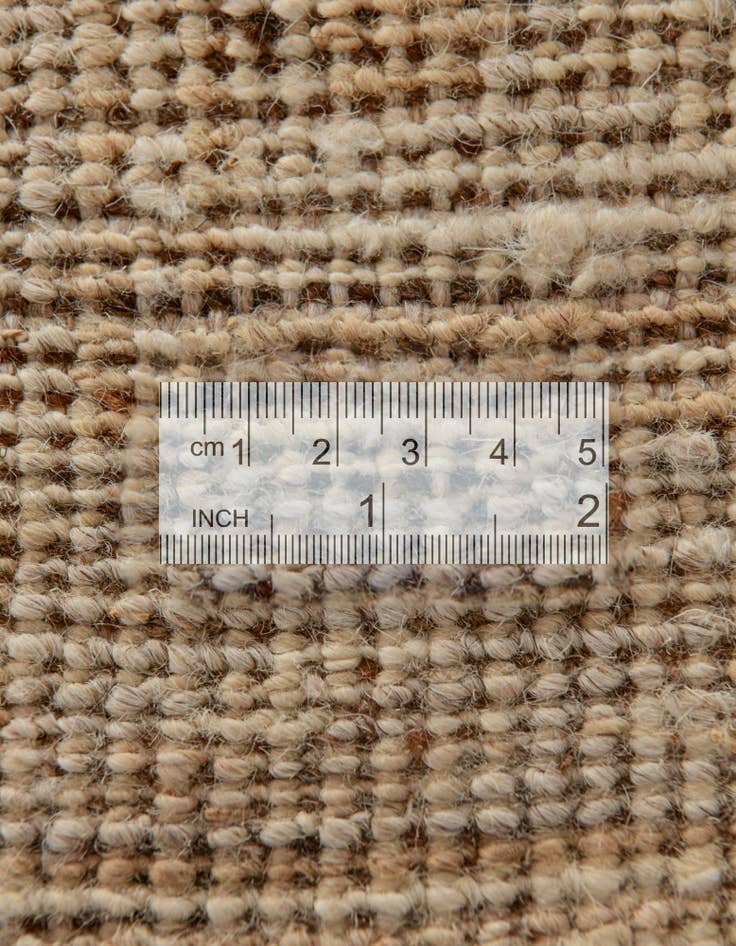 Detail image of 2' 9 x 10' 11  Hand Knotted Oushak Wool Runner Rug