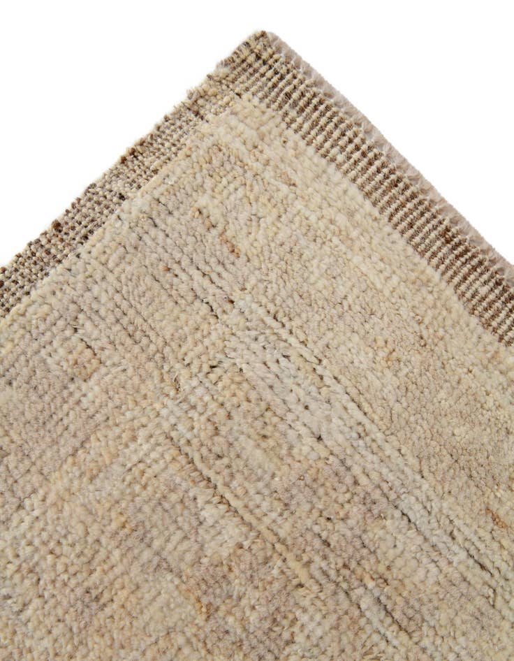 Detail image of 2' 9 x 10' 11 Hand Knotted Oushak Wool Runner Rug